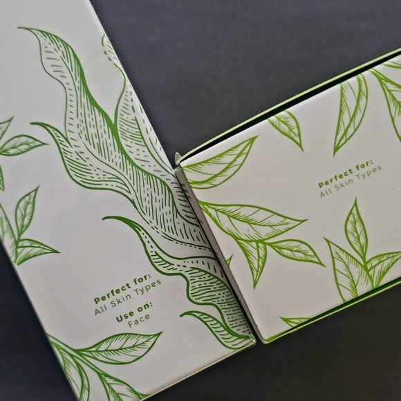 TEAMI' BLENDS SUPERFOOD 4.40Z CLEANSER & DETOX MASK, GREEN TEA BLEND 6.5OZ - Picture 4 of 10